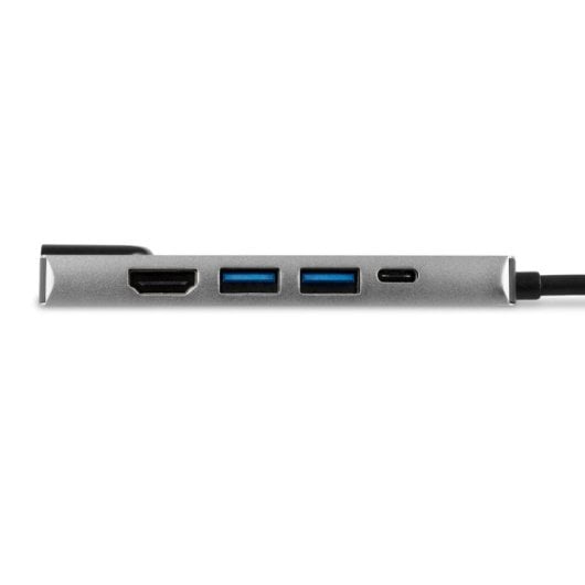 USB-Hub 1Life USB-C 5in1 HDMI DEX RJ45 USB 3.0 Cinzento