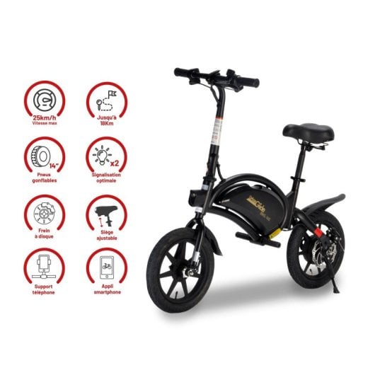 Draisienne eléctrica UrbanGlide 14? 350W 36V, Bluetooth, plegable, autonomía 18 km