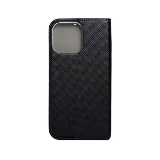 Custodia Flip Cover Forcell Premium per iPhone 14 Pro Max con Ritagli Precisi e Protezione Avanzata, Nero