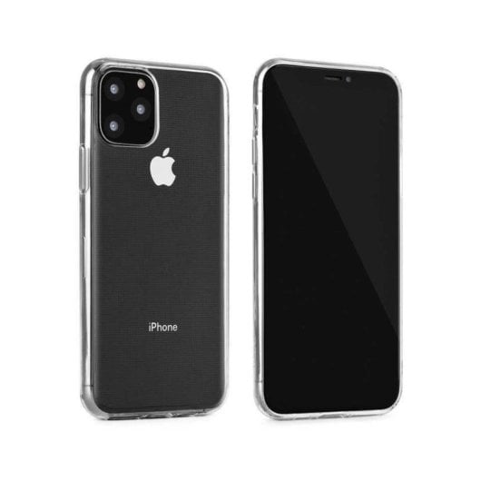 Forcell Apple iPhone 13 Pro Max Silikonhülle Transparent Ultradünn Anti-Rutsch