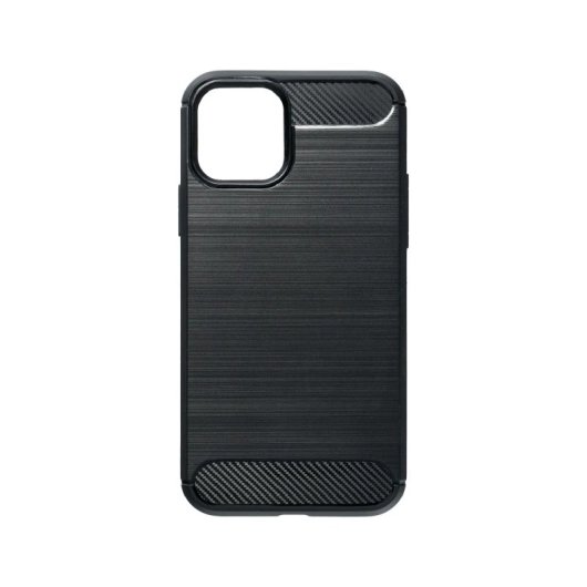 Funda Forcell Carbon Xiaomi Redmi Note 12 Pro 5G silicona ultrafina antideslizante negro