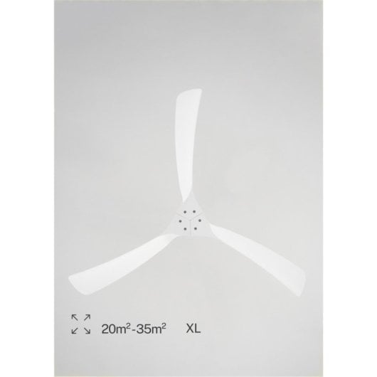 Ventilador de techo Create Motor DC 40W ultrasilencioso 6 velocidades 152 m³/min WiFi madera