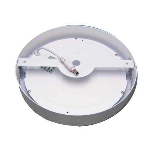 Downlight LED de superfície JANDEI Embalagem de 2 18W 4200K 1440lm Alumínio branco 120° Ø210mm
