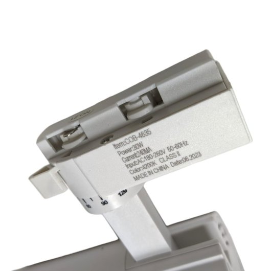 Foco LED COB 30W JANDEI Blanco Carril Monofásico 220V