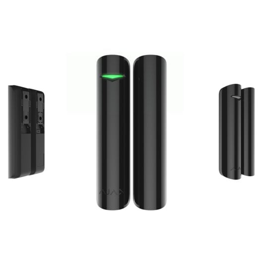 Sensor magnético Ajax DoorProtect Plus Negro detección apertura vibración e inclinación