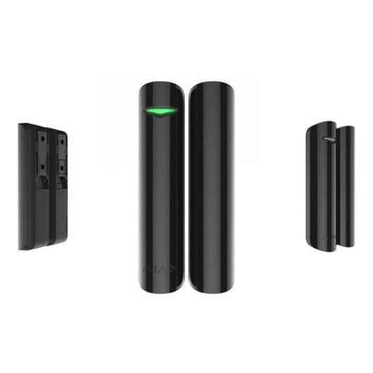 Sensor magnético Ajax DoorProtect Plus Negro detección apertura vibración e inclinación