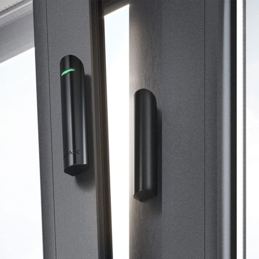Sensor magnético Ajax DoorProtect Plus Negro detección apertura vibración e inclinación