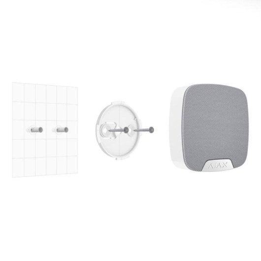 Sirena Ajax HomeSiren 105 dB Inalámbrica Interior IP50 baterías incluidas