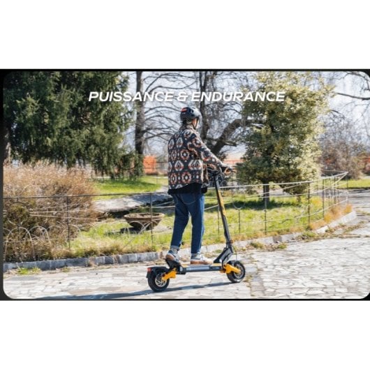 Trottinette électrique UrbanGlide, 25 km/h, autonomie de 100 km, double moteur de 2000 W, freins hydrauliques et clé NFC