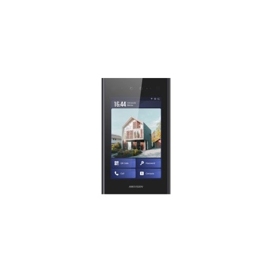 Controlo de Acessos Hikvision DS-KD9403-E6 com Ecrã IPS de 8", Câmara IP65 de 2MP, 2 Relés, Android