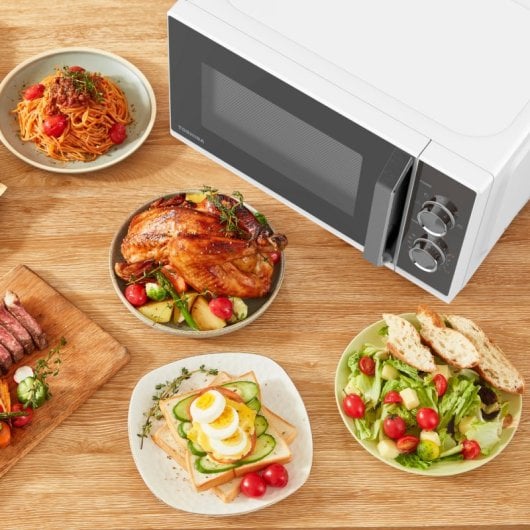 Micro-ondes Toshiba MW3-MM20PF 20 L 800 W avec 5 niveaux de puissance et décongélation automatique