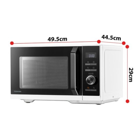 Micro-ondes Toshiba MW3-AC26SF 26 L 2 100 W avec convection et gril à air chaud, panneau numérique