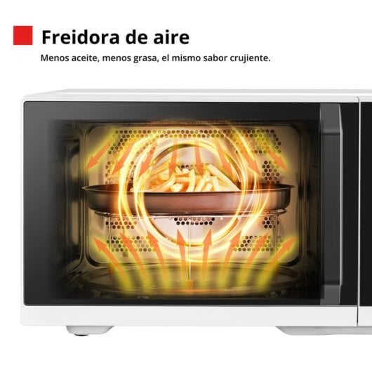 Micro-ondes Toshiba MW3-AC26SF 26 L 2 100 W avec convection et gril à air chaud, panneau numérique