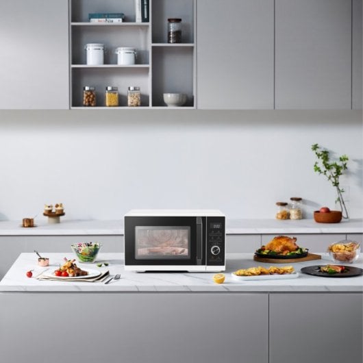 Micro-ondes Toshiba MW3-AC26SF 26 L 2 100 W avec convection et gril à air chaud, panneau numérique