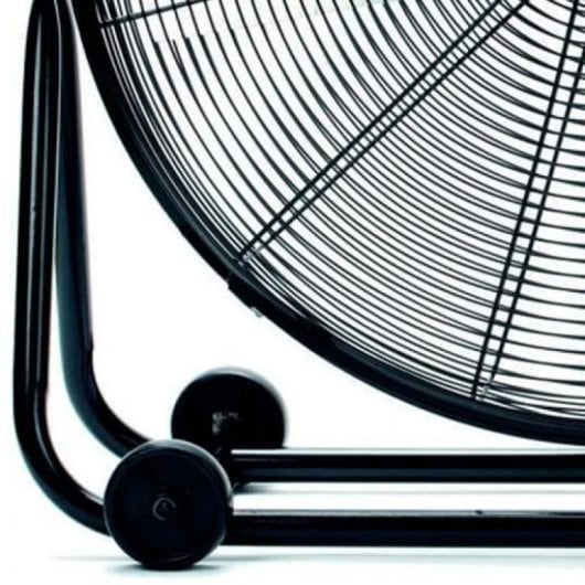 Ventilador industrial Bastilipo HURRICANE 60 cm 140 W com 3 velocidades, rodas e pega