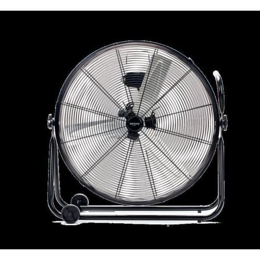 Ventilador industrial Bastilipo HURRICANE 60 cm 140 W com 3 velocidades, rodas e pega