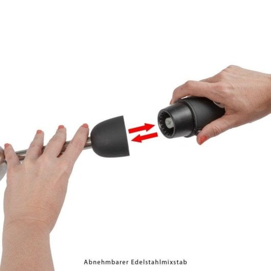 Frullatore a immersione Clatronic SM 3739 800W Acciaio inox Manico ergonomico