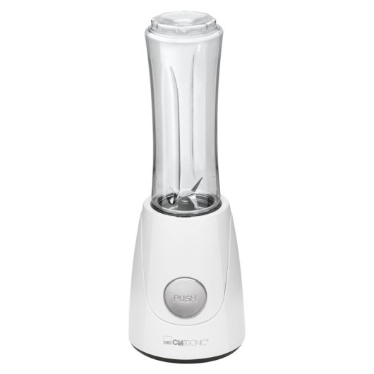 Batidora Clatronic Mix & Go 600ml Acero Inoxidable 250W Pulso Seguridad Recetas Fitness