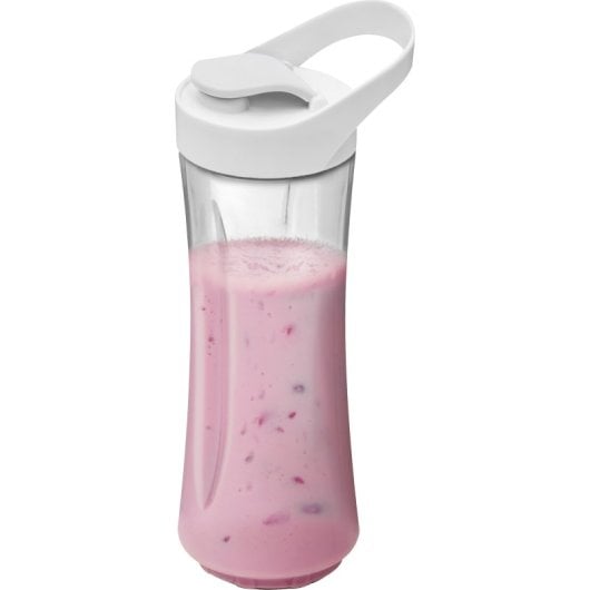 Batidora Clatronic Mix & Go 600ml Acero Inoxidable 250W Pulso Seguridad Recetas Fitness