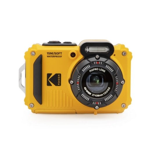 Kodak PIXPRO WPZ2 16 MP Kompakt-Digitalkamera mit 4-fach optischem Zoom, BSI CMOS-Sensor, WLAN, wasserdicht und stoßfest