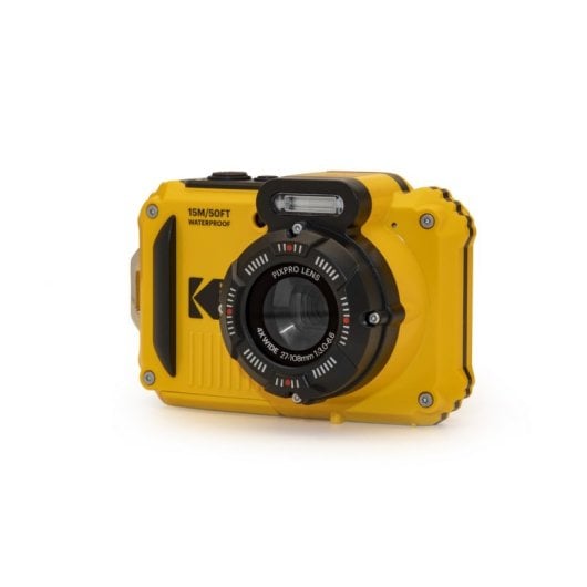 Kodak PIXPRO WPZ2 16 MP Kompakt-Digitalkamera mit 4-fach optischem Zoom, BSI CMOS-Sensor, WLAN, wasserdicht und stoßfest