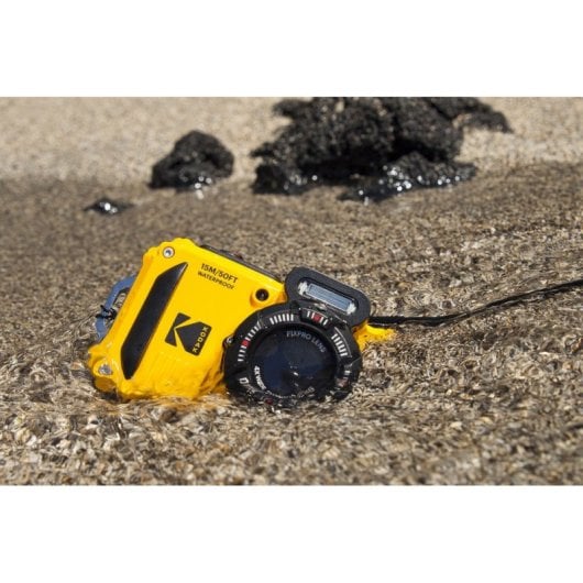 Kodak PIXPRO WPZ2 16 MP Kompakt-Digitalkamera mit 4-fach optischem Zoom, BSI CMOS-Sensor, WLAN, wasserdicht und stoßfest