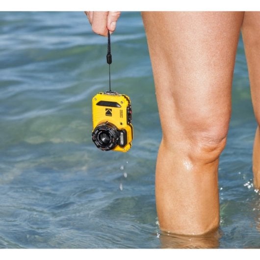 Kodak PIXPRO WPZ2 16 MP Kompakt-Digitalkamera mit 4-fach optischem Zoom, BSI CMOS-Sensor, WLAN, wasserdicht und stoßfest