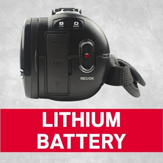 Videocámara AgfaPhoto Realimove CC2700 2,7K 24MP Zoom 18X Táctil LED Negra