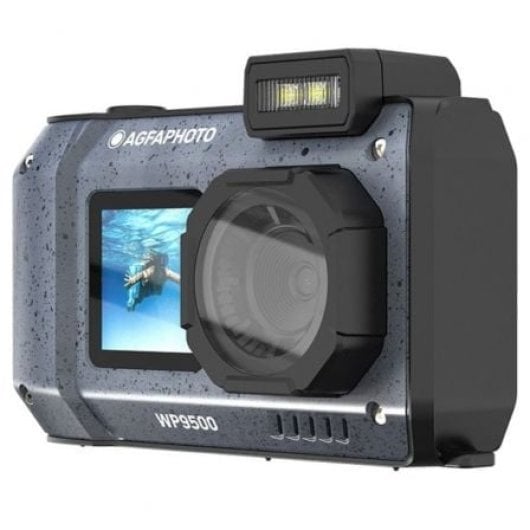 Cámara Digital Compacta AgfaPhoto Realishot WP9500 24 MP 18x Zoom Digital Sensor CMOS 5K Ultra HD Sumergible