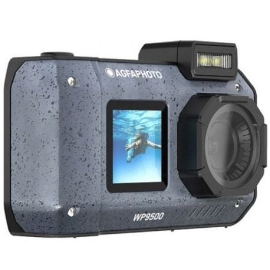 Cámara Digital Compacta AgfaPhoto Realishot WP9500 24 MP 18x Zoom Digital Sensor CMOS 5K Ultra HD Sumergible