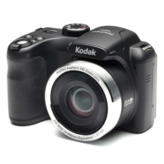 Cámara Digital Compacta Kodak PIXPRO AZ252 16 MP 25x Zoom Óptico Sensor CCD Estabilizador LCD 3? Negro