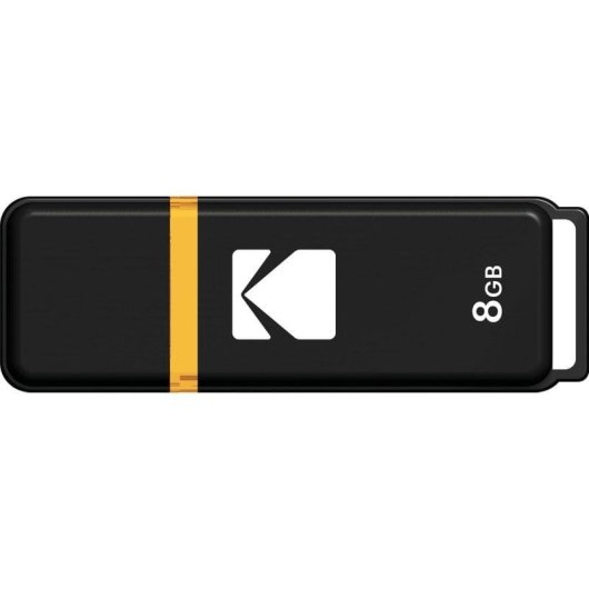 Pen Drive Kodak Classic K102 Series 8GB USB 2.0 Pack 3 Preto Vermelho