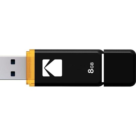 Pen Drive Kodak Classic K102 Series 8GB USB 2.0 Pack 3 Preto Vermelho