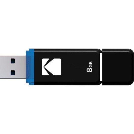 Pen Drive Kodak Classic K102 Series 8GB USB 2.0 Pack 3 Preto Vermelho