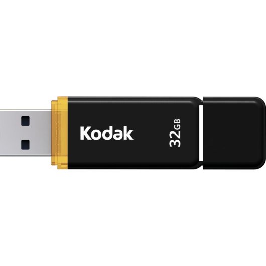 Kodak K100 32 GB USB 3.1 100 MB/s Nero-Giallo Unità flash USB compatta e robusta