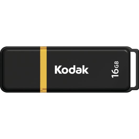 Clé USB Kodak K100 16 Go USB 3.1 100 Mo/s Noir-Jaune