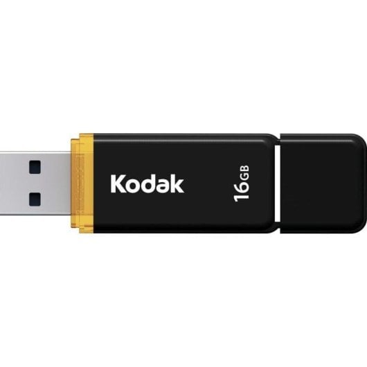 Clé USB Kodak K100 16GB USB 3.2 Gen 1 100MB/s Noir Jaune