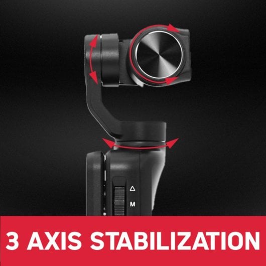 Cámara Digital Compacta Agfaphoto Realimove MC3X 12 MP Sensor CMOS Cardán 3 Ejes 4K Ultra HD Pantalla Giratoria 3.5? Mic