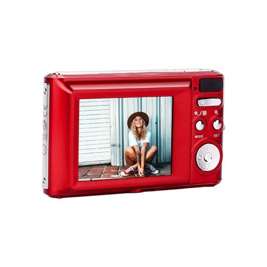 Agfaphoto Realishot DC5500 24MP Kompakt-Digitalkamera mit 8-fachem Digitalzoom, CMOS-Sensor, Selbstauslöser, Blitz