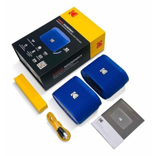 Altavoces Kodak Compacts Sans Fil 5W avec dock magnétique empilable