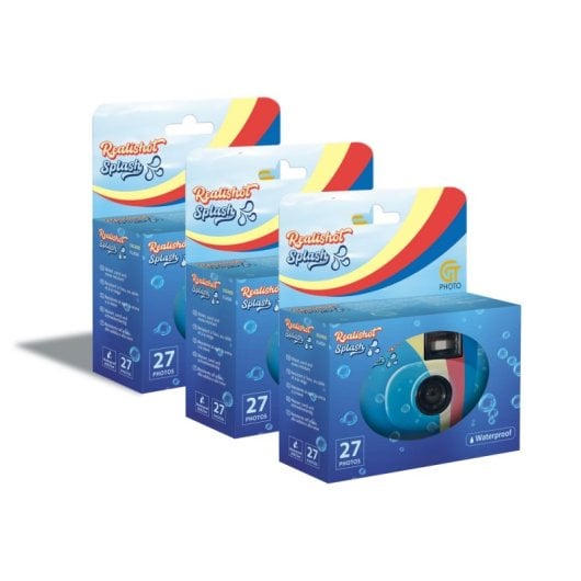 Agfaphoto GT27WP Ultrahochauflösende 4K WiFi Realishot Splash Wasserdichte kompakte Digitalkamera