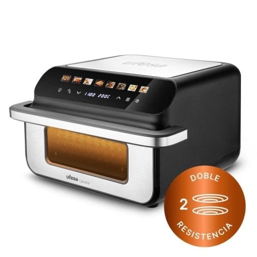 Friteuse sans Huile Ufesa Jacana 10L 2000W avec double résistance et écran tactile