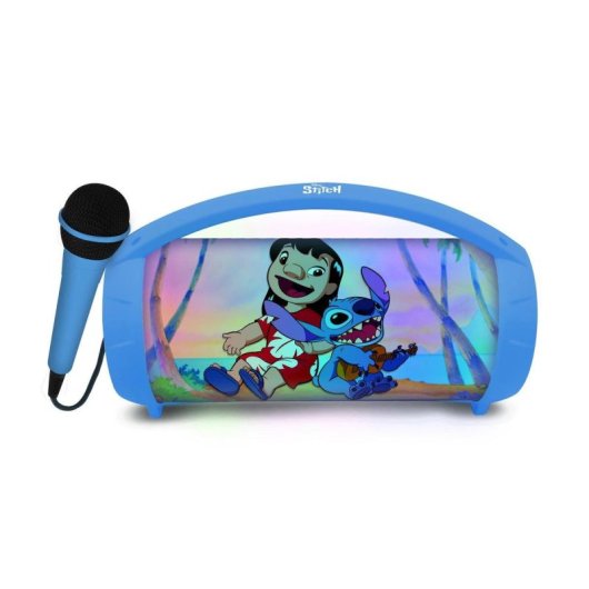 Enceintes Bluetooth 5.0 multifonctions Lexibook avec microphone, lumières LED et TWS