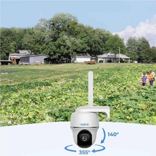 Câmera de vigilância Reolink Go Series G430 2K Visão Noturna Externa IA Controle por Voz Áudio Bidirecional