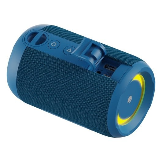 Altavoces NGS Portátiles Bluetooth 5.2 80W TWS resistentes al agua con luces LED y karaoke