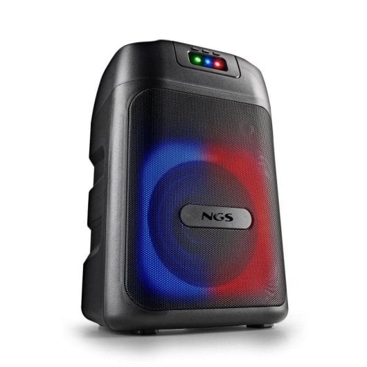 NGS Wild Club Altavoz Portátil Bluetooth 5.2 80W Batería Recargable 5400mAh Negro