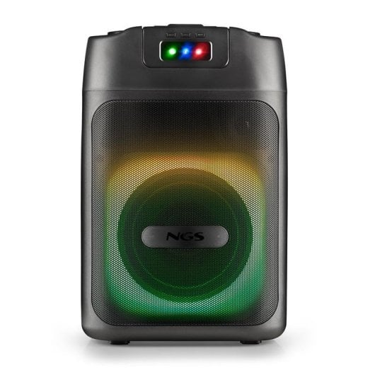 NGS Wild Club Altavoz Portátil Bluetooth 5.2 80W Batería Recargable 5400mAh Negro