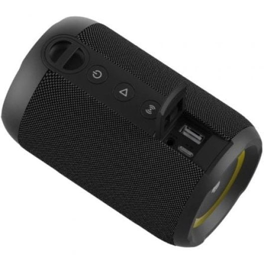 Altavoces NGS Bluetooth portátiles 20W IPX7 TWS RGB batería 7h AUX USB