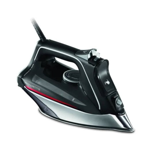 Plancha Rowenta DW8210 Microsteam 400 HD Láser 2800W 200g Rojo/Negro