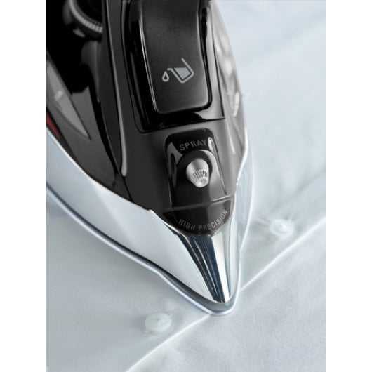 Plancha Rowenta DW8210 Microsteam 400 HD Láser 2800W 200g Rojo/Negro